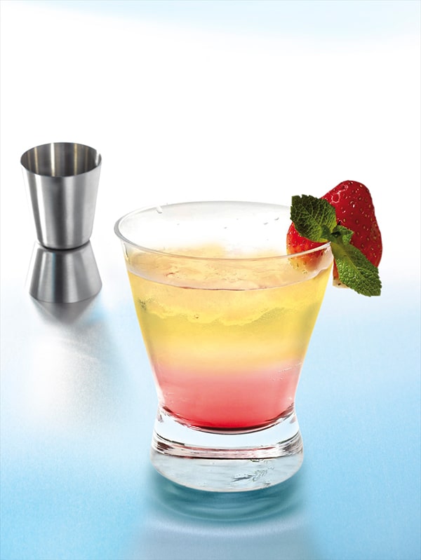 cocktail paradisio avec fraise