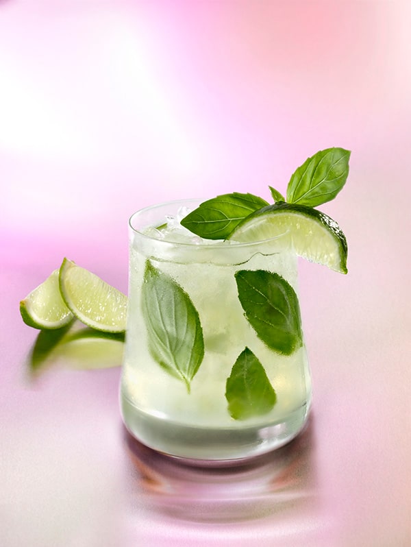 cocktail sikko avec citron vert et menthe