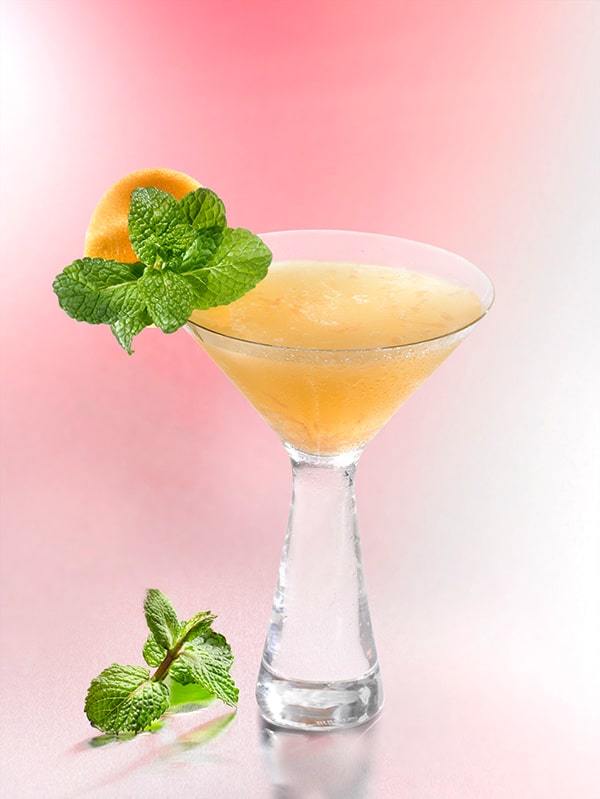 cocktail arktik feuille de menthe