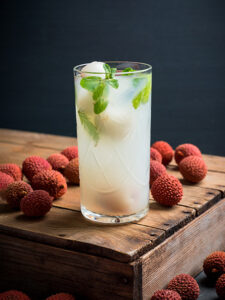 Cocktail litchi colada litchi
