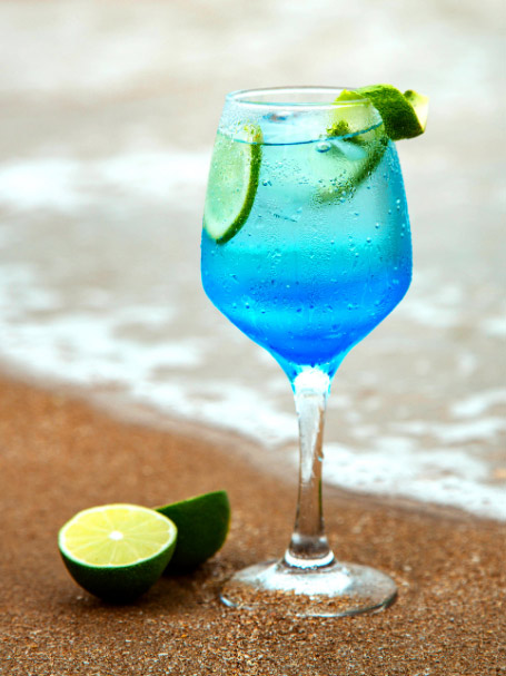 cocktail ice vodka