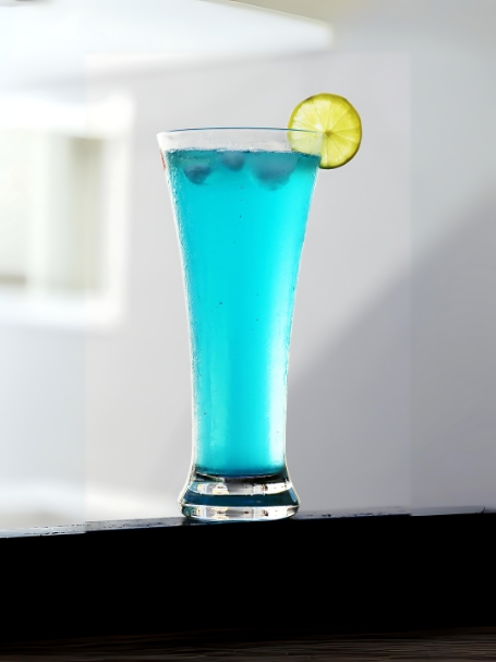 cocktail mer des antilles verre
