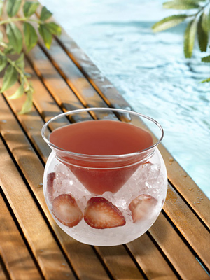 Cocktail frozen strawberry