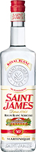 Bouteille de rhum royal blanc 50° saint james