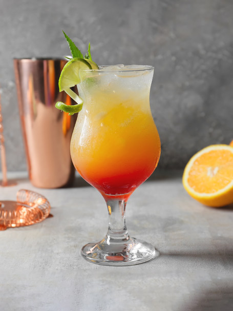 Cocktail sex on the beach orange