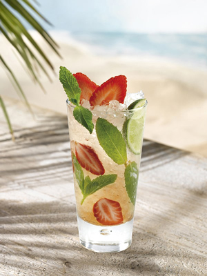 cocktail straw mojito