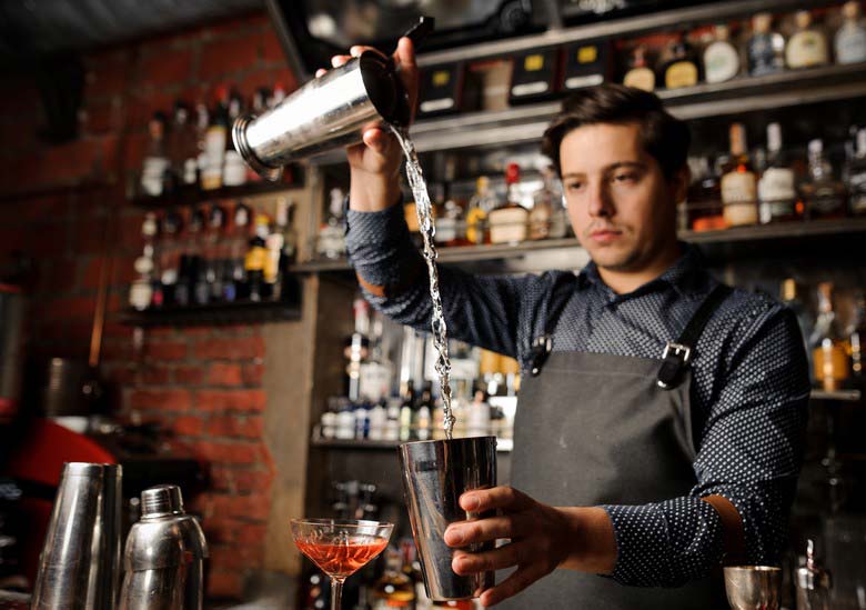 Motyy Flair Bartender Bartending Pratique Bar Pub Bouteille de vin Cocktail Shaker Blanc 