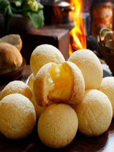recette de pao de queijo, pain au fromage brésilien