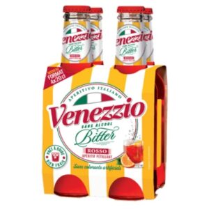 Pack 4x20 cl de bitter sans alcool Venezzio.
