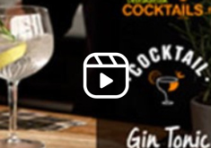 video cocktail gin tonic
