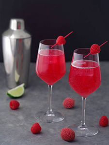 Cocktail Pink Tonic sans alcool
