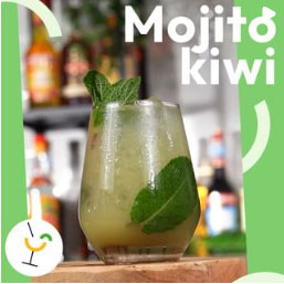 cocktail mojito kiwi