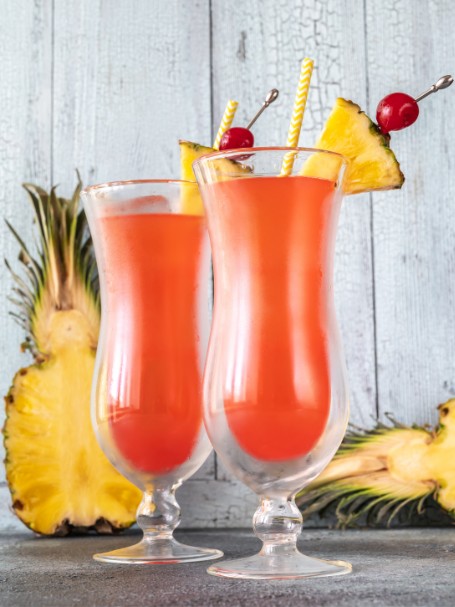 cocktail singapore sling au gin et jus d'ananas