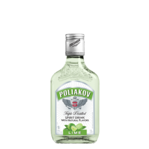 Bouteille de Vodka Poliakov Lime de 20 cl.
