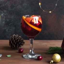 Cocktail de fêtes : la  sangria de Noël