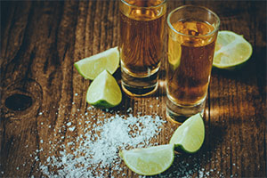 citron vert et sel pour cocktails