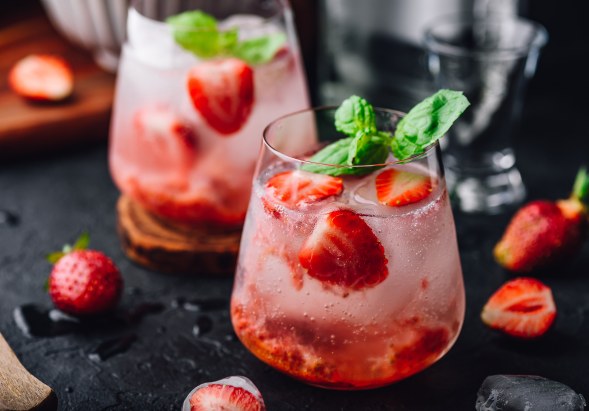 Les cocktails à la fraise pour le printemps