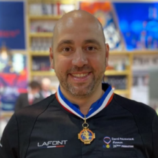 David Palanque, barman, MOF