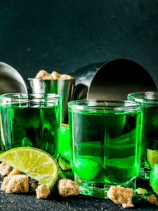 Liqueur d'absinthe verte