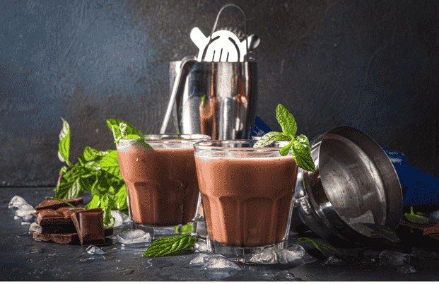 cocktails au chocolat