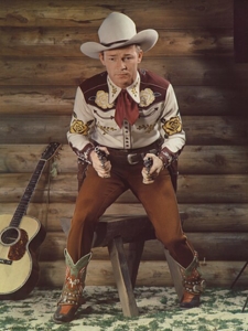 L'acteur américain Roy Rogers.