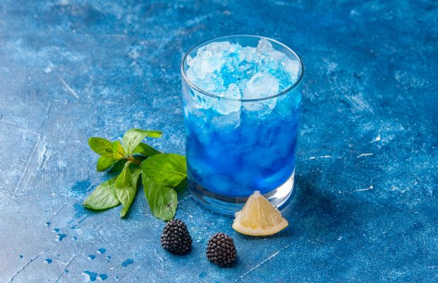 Cocktails bleus