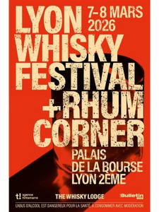 Affiche Lyon Whisky Festivale 2026.