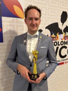 Pierre Munier champion du monde de cocktails 2025