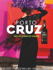 Affichage abribus draps Porto CRUZ.