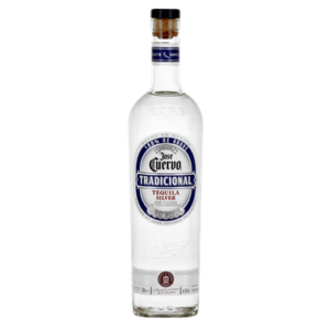 Bouteille de tequila silver Jose Cuervo.