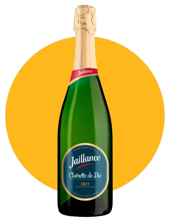 Bouteille de Jaillance Clairette de Die Brut