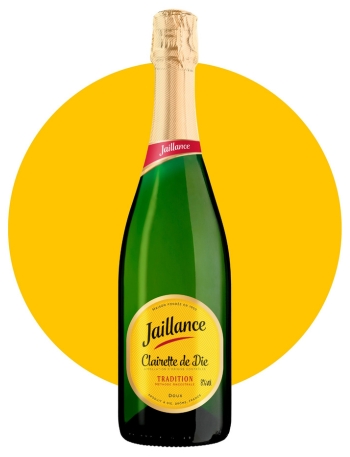 Bouteille de Jaillance Clairette de Die doux