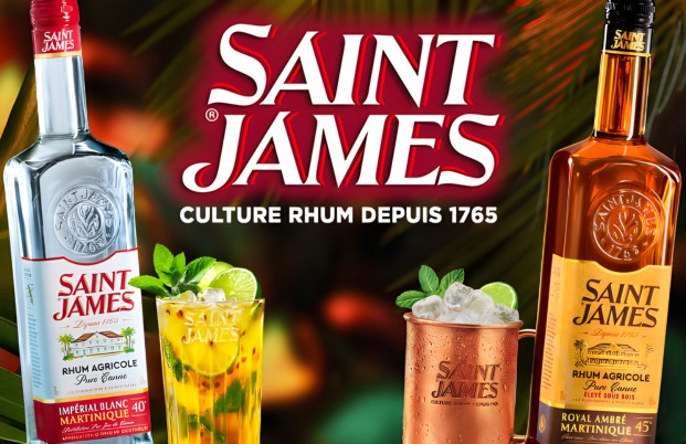 Affiche rhums Saint James.