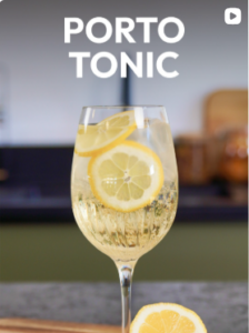 Cocktail Porto Tonic