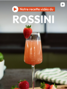 Cocktail Rossini