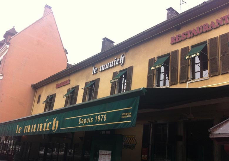 Bar restaurant -Le Munich - Annecy